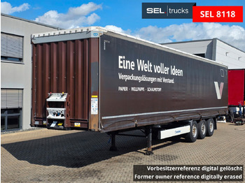 Curtainsider semi-trailer KRONE SD