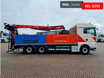 Crane truck MAN TGX 26.440 / Intarder / Fassi / Lenkachse: picture 4