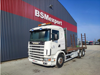 Autotransporter truck SCANIA 124