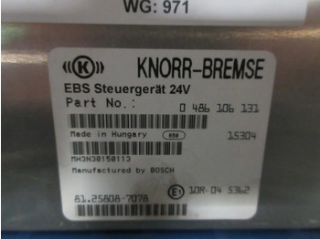 Electrical system for Truck MAN 81.25808-7078 EBS MODULEN 18.420 TGX TGS EURO 6: picture 3