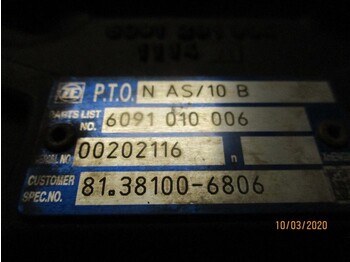 Hydraulics for Truck MAN 81.38100-6806 // 81.38100-98 06 EURO 6 PTO POMP: picture 3 Hydraulics for Truck MAN 81.38100-6806 // 81.38100-98 06 EURO 6 PTO POMP: picture 3