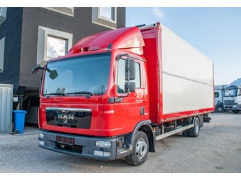 Curtainsider truck MAN TGL 12.180 4x2 BL Pritsche Wingliner Aufbau Bär 1000KG: picture 1
