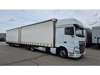 Curtainsider truck DAF XF 480