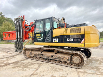 Crawler excavator Cat 329D + Wimmer Jura Luna 3.100 Surface Drill Rig: picture 3