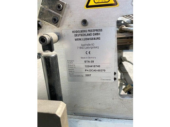 Folding machine Small Sized Pharmaceutical pocket folding Machine HEIDELBERG STAHLFOLDER Ti 36-6-F-T with STA-30 and additional Kbi-36 crossfold: picture 4