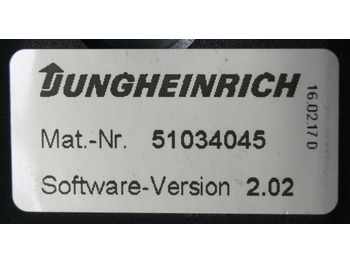 ECU for Material handling equipment Jungheinrich 50314365 | Rij regeling Driving controller AS2412/3 index I Sw. 2,0: picture 4