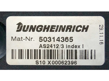 ECU for Material handling equipment Jungheinrich 50314365 | Rij regeling Driving controller AS2412/3 index I Sw. 2,0: picture 3