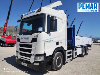 Crane truck SCANIA R 520 6X2 GRUA CAJA FIJA: picture 3 Crane truck SCANIA R 520 6X2 GRUA CAJA FIJA: picture 3