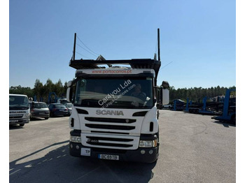Autotransporter truck, Autotransporter semi-trailer Scania P 450: picture 2 Autotransporter truck, Autotransporter semi-trailer Scania P 450: picture 2