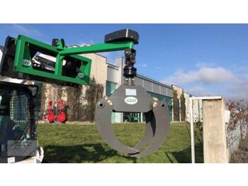 New Grapple for Forestry equipment Geo Lastarm GEO TG500 Kran Lasthaken Rückezange Forstzange Frontlader: picture 2