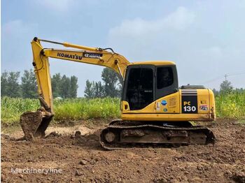 Crawler excavator KOMATSU PC130 -7 track excavator digger 13 tons: picture 1