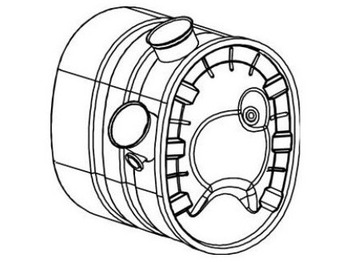 Catalytic converter for Truck Katalysator SCR Euro 5 VOLVO FH / FM RENAULT Premium , Magnum , Kerax DXi 11 13 - 20579348 7421065784 7420899867: picture 3