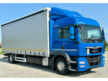 Curtainsider truck MAN TGM 18.320