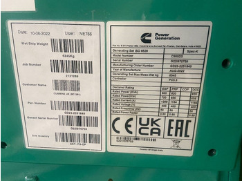 New Generator set Cummins C900D5 - 900 kVA Open Genset - DPX-18527-O: picture 4