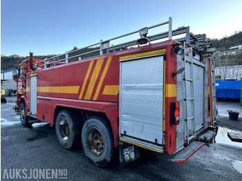 Fire truck 1992 Scania R 113ML - 400 6X2 Tankbil/Brannbil med vannkanon - Repobjekt, 553874km: picture 3