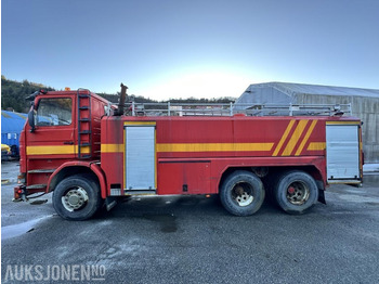 Fire truck 1992 Scania R 113ML - 400 6X2 Tankbil/Brannbil med vannkanon - Repobjekt, 553874km: picture 2