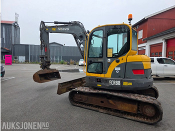 Excavator 2006 Volvo ECR88 gravemaskin - Vridbar pusseskuff - Skuff 78 cm - EDT Pigghammer: picture 3