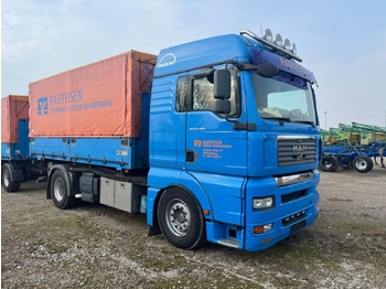 Dropside/ Flatbed truck MAN TGA 18.400 4X2 LL PLANE: picture 4