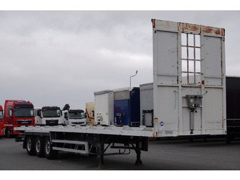Dropside/ Flatbed semi-trailer SCHMITZ
