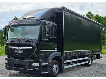 Curtainsider truck MAN TGM 12.290