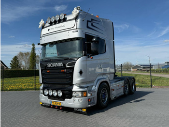 Tractor unit Scania R520 V8 FULL AIR, STEERING PUSHER, SHOW TRUCK, TOP.: picture 2