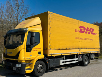 Curtainsider truck IVECO EuroCargo 140E