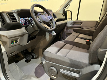 Interior photo 1: Panel van Volkswagen Crafter 2.0 TDI L3H2 140 PK Automaat / Euro 6 / Airco / Cruise Control / PDC / CarPlay / 3-Zits / NIEUWSTE MODEL / 1.400 KM !!