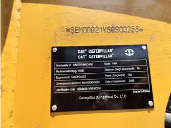 Grader Second Hand Used Construction Machinery CAT 140K 15 Ton Grader for Sale 1000H From Shanghai Japanese Brand Good Condition: picture 5
