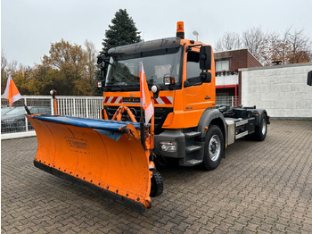 Hook lift truck Mercedes-Benz 1824 Axor Abroller mit Schneeschild und Streuer: picture 3