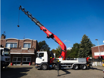 Crane truck Scania PK 200002SH - 200Tonnen-Meter-Kran + Seilwinde: picture 2