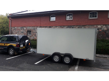 Lease a  PRZYCZEPA KONTENER CARGO PAKA FURGON BOX 400 x 200 / CARGO CONTAINER TRAILER VAN BOX 400 x 200 PRZYCZEPA KONTENER CARGO PAKA FURGON BOX 400 x 200 / CARGO CONTAINER TRAILER VAN BOX 400 x 200: picture 3
