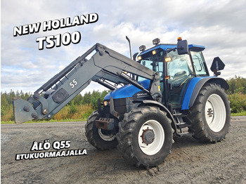 Farm tractor NEW HOLLAND TS100