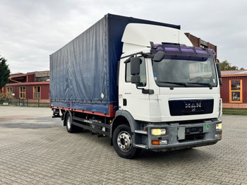 Curtainsider truck MAN TGM 12.250