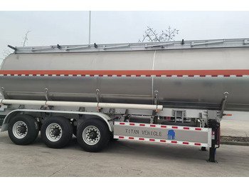 New Tank semi-trailer for transportation of fuel TITAN 3 Axle 42000liter Aluminum Tanker Trailer for Sale in Mali: picture 4