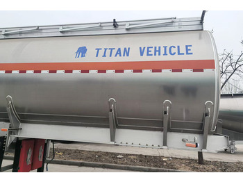 New Tank semi-trailer for transportation of fuel TITAN 3 Axle 42000liter Aluminum Tanker Trailer for Sale in Mali: picture 3