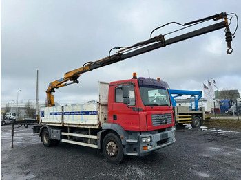 Crane truck, Dropside/ Flatbed truck MAN TGM 18.280 *202000 km*Grue EFFER type 120 3 S*PREMIER PROPRIO: picture 3
