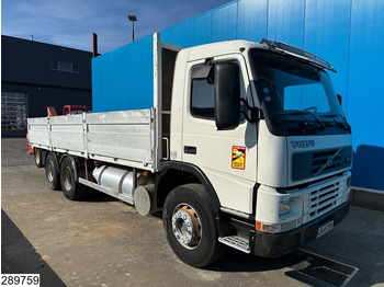 Dropside/ Flatbed truck Volvo FM 340 6x2, Manual, Manitou TMT320FL: picture 2