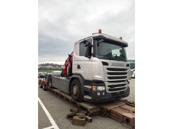 Tractor unit Scania G410 4x2  SZM   Kran Fassi F235   Motorschaden: picture 2