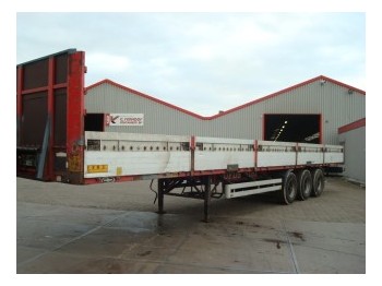Dropside/ Flatbed semi-trailer Van Hool 3B2004: picture 1