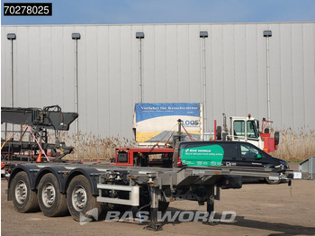 Container transporter/ Swap body semi-trailer Lecitrailer SR3EC 3 axles UNUSED Liftachse Multi'45: picture 3
