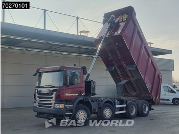 Tipper Scania P410 8X4 28m3 KH Kipper Big-Axle Steel suspension Euro 6: picture 2