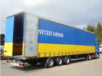 Curtainsider semi-trailer Coder Curtain box MEGA volume: picture 1