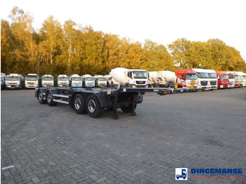 Container transporter/ Swap body truck D-Tec 4-axle container combi trailer (2 + 2 axles): picture 2