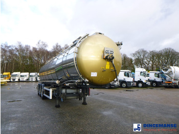 Tank semi-trailer Van Hool Chemical tank inox 30 m3 / 1 comp ADR 12/03/2024: picture 2
