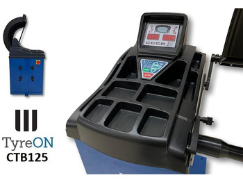 Workshop equipment CTB125 wheel balancer, 5 ALU and 2 Steel programs - Auto input Distance + Diameter - 230V: picture 3