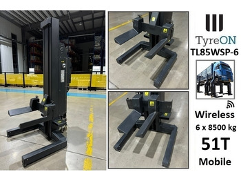 Workshop equipment TL85W-6 51T wireless - 6 x 8,5 T - battery 24V DC / 3 kW per column - Spark proof, welding, cutting and grinding: picture 2