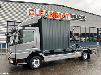 Hook lift truck Mercedes-Benz Atego 816 Euro 5, 3 Ton haakarmsysteem: picture 3 Hook lift truck Mercedes-Benz Atego 816 Euro 5, 3 Ton haakarmsysteem: picture 3