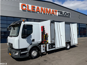 Truck, Crane truck Renault D 220 Euro 6 Fassi 2,3 Tonmeter laadkraan Just 153.536 km!: picture 5