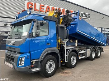 Crane truck Volvo FMX 540 8x4 Euro 6 Fassi 36 Tonmeter laadkraan: picture 3