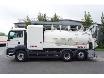 Vacuum truck MAN TGS 26.360 E6 / RIVARD sewage cleaner 18 m3 / 90 tho. km / steering axle / 2 units: picture 3